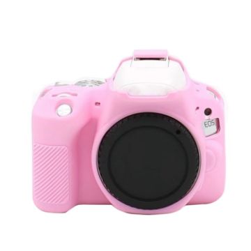 Canon EOS 250D Soft Silicone Protective Case - Pink - 1
