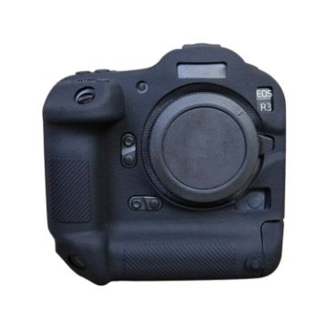 Canon EOS R3 Black Soft Silicone Protective Case - 1