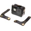 GoPro HERO7/6/5 Leather Case with Strap & Buttons (Black) - 2
