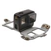 GoPro HERO7/6/5 Leather Case with Strap & Buttons (Black) - 3