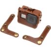 GoPro HERO7 Black/6/5 Leather Case with Strap & Buttons (Coffee) - 2