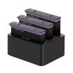 Insta360 X4 Fast Charger for Tri-Slot Batteries (Black) - 1