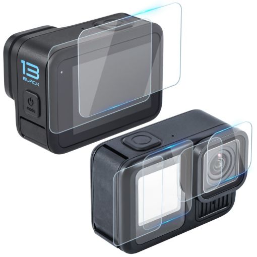 GoPro HERO13 Black STARTRC Lens & Screen Tempered Glass Film Set - 1