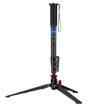BEXIN P294B Aluminum DSLR Camera Monopod Holder (Black) - 1
