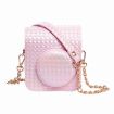 FUJIFILM instax mini 12 Pink Leather Case & Album with Strap - 2