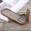 Brown PU Leather Camera Half Case for Canon EOS 5D Mark IV/III - 3