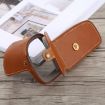 Brown PU Leather Camera Half Case for Canon EOS 5D Mark IV/III - 5