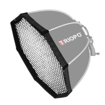 TRIOPO S120 120cm Octagon Softbox with Honeycomb Grid for Flash - 1