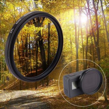 3 in 1 52mm CPL Lens Filter Cap for GoPro HERO7/6/5 - 1