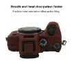 Sony A7 III/A7R III Soft Silicone Protective Case (Coffee) - 5