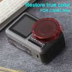 Round Red Color Lens Filter for DJI Osmo Action by Snap-on - 5