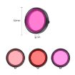 DJI Osmo Action 5/4/3 Diving Housing Red Lens Filter - 2