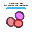 DJI Osmo Action 5/4/3 Diving Housing Red Lens Filter - 5