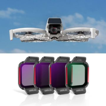 For DJI Flip STARTRC 4-in-1 Lens Filter: ND16 ND64 ND128 CPL - 1