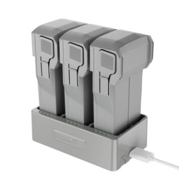 DJI Mini 3 Pro STARTRC 3-in-1 Charging Butler Battery Charger Grey - 1