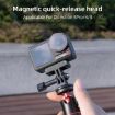 Magnetic Quick Release Base for DJI Osmo Action 5/4/3 (Black) - 4