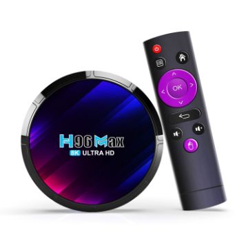 H96 Max 8K Ultra HD Android 13.0 TV Box, 4GB+64GB, RK3528, EU Plug - 1