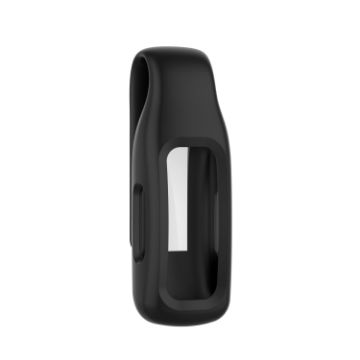 Fitbit Inspire 2 Silicone Clip Case Cover (Black) - 1