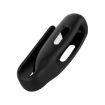 Fitbit Inspire 2 Silicone Clip Case Cover (Black) - 4