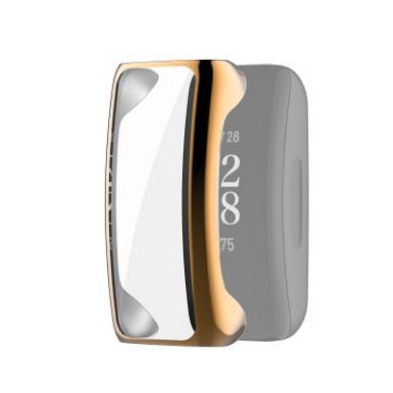Fitbit Inspire 2 Rose Gold Full Coverage PC Protective Case Cover - 1