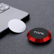 TOPK D21 Magnetic Universal Car Phone Holder Stand (Red) - 2