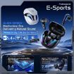 REMAX G7 Gaming TWS Bluetooth Earphones with Breathing Light (Black) - 4