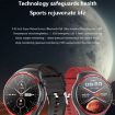 T82 1.43" Round Screen Smart Watch, BT Call, Leather Strap, Health Monitor - 4