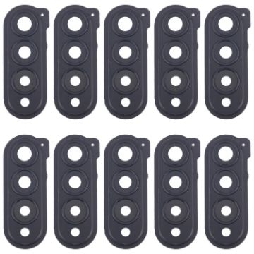 10pcs Rear Camera Lens Cover for Samsung Galaxy Z Fold4 (Black) - 1