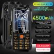 Q9-1 4G Elder Rugged Phone, 3.5", 4500mAh, Dual SIM, Black - 3