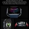 ET587 Yellow Smart Watch, ECG/Blood Sugar, 1.95" AMOLED Display - 6