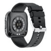 ET593 Black Smart Watch, 1.75" IPS Screen, ECG/Blood Sugar Monitor - 3