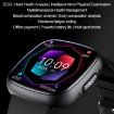 ET593 Smart Watch, 1.75" IPS Screen, ECG/Blood Sugar Monitor (Red) - 4
