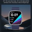 ET593 Smart Watch, 1.75" IPS Screen, ECG/Blood Sugar Monitor (Red) - 5