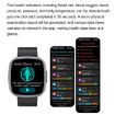 ET593 Smart Watch, 1.75" IPS Screen, ECG/Blood Sugar Monitor (Red) - 6