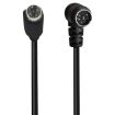 3m Mini DIN 5 Pin A/V Cable (Straight to Elbow) - 1