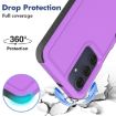 Samsung Galaxy A16 5G Purple 2-in-1 PC TPU Phone Case - 3