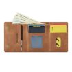 DG.MING M6 Series Brown 3-Fold Multi Card Wallet - 4