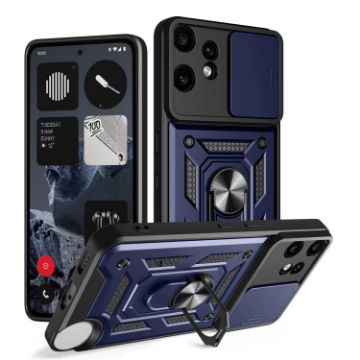 Nothing CMF Phone 2 Pro Case with Sliding Camera Cover (Blue) - 1
