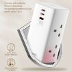 LDNIO SC4396 70W GaN Charger UK Plug - 2AC, 1U, 2C, White - 4
