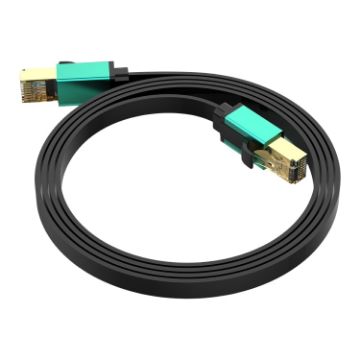 Cat 8 40Gbps High Speed LAN Ethernet Cable, 3m (Green) - 1