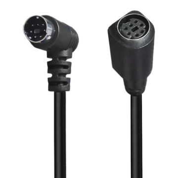 Mini DIN 7 Pin A/V Cable 1.8m (M-F Elbow) - 1