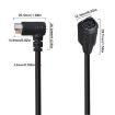 Mini DIN 7 Pin A/V Cable 1.8m (M-F Elbow) - 3