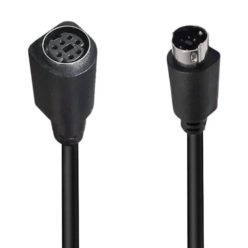 Mini DIN 7 Pin Audio/Video Cable 3m (Male to Female) - 1
