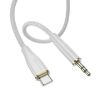Borofone BL23 3.5mm to USB-C AUX Audio Cable, 1m (Gray) - 3