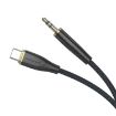 Borofone BL23 3.5mm to USB-C AUX Audio Cable, 1m (Gray) - 4