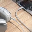 Borofone BL23 3.5mm to USB-C AUX Audio Cable, 1m (Gray) - 6
