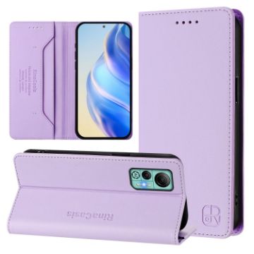 Ulefone Note 14 RC01 Dual-Fold RFID Leather Case - Light Purple - 1