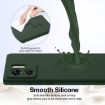 Motorola Edge 40 Shockproof Silicone Magsafe Case - Dark Green - 5