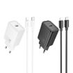 hoco N62 PD30W Charger Set with 1m Type-C to 8 Pin Cable, EU Plug - 4