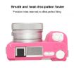 Sony ZV-E10 II/ZV-E10M2 Rose Red Glossy Silicone Protective Case - 5